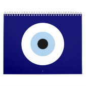 Blue Evil Eye Viel Glück & Protection Symbol Kalender (Titelbild)