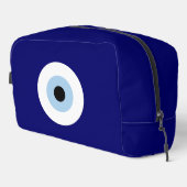 Blue Evil Eye Viel Glück & Protection Symbol Waschbeutel (Rechte Ecke)