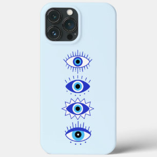 Blue Evil Eyes Energy Meditation Hamsa Mystical Case-Mate iPhone Hülle