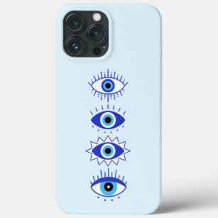 Blue Evil Eyes Energy Meditation Hamsa Mystical  Case-Mate iPhone Hülle