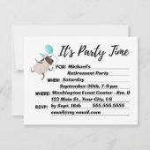 Blue Ewe sind eingeladen Jeden Anlaß Sie sind eing Einladung (Rückseite)