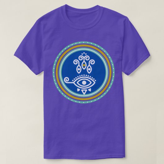 Blue Eye Amulet T-Shirt (Design vorne)