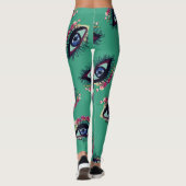 Blue Eye Art Custom Leggings (Rückseite)