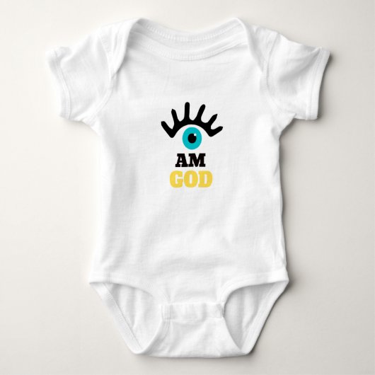 Blue Eye Baby Jersey Baby Strampler (Vorderseite)