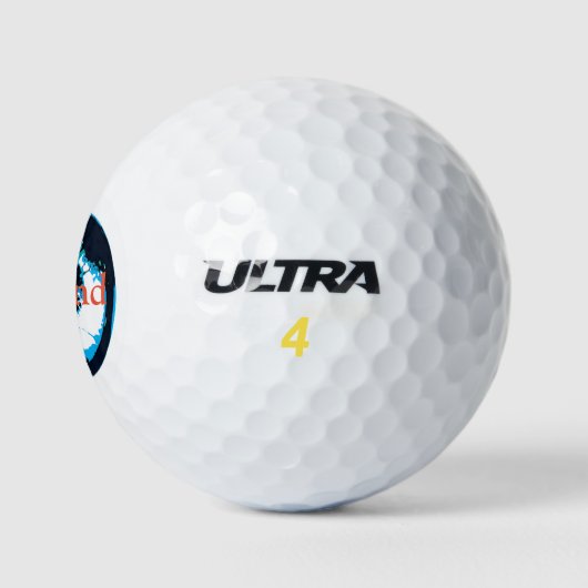 Blue Eye Ball Golf Ball (Logo)