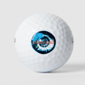 Blue Eye Ball Golf Ball (Vorderseite)