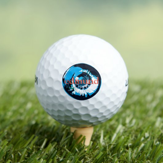 Blue Eye Ball Golf Ball (Insitu T-Shirt)