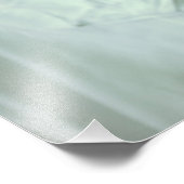 Blue Eye Blond Girl spielt mit Hair Fotodruck (Ecke)