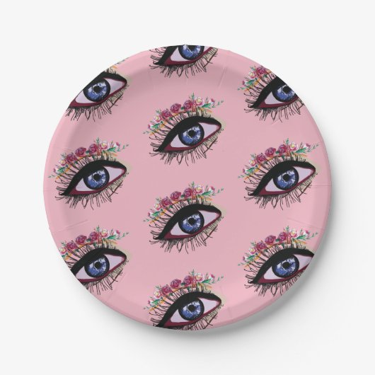 Blue Eye & Blume Custom Paper Teller (Vorderseite)