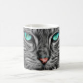 Blue Eye Cat Pet Tasse Kaffee Tasse Cup (Mittel)