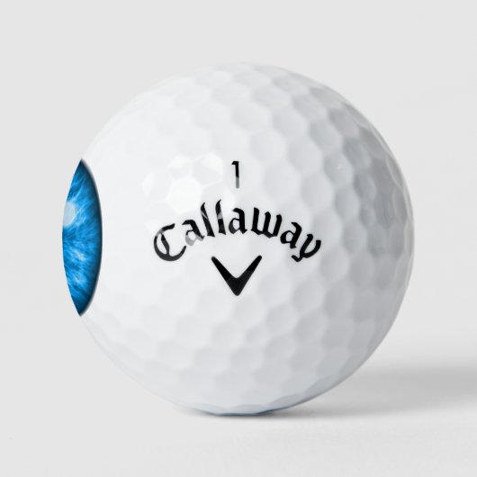 Blue Eye Funny Golfball (Logo)
