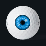 Blue Eye Funny Golfball<br><div class="desc">Eine schöne blaue Augengrafik lässt den Golfball wie ein Augapfel aussehen. Zeigen Sie diese Golfbälle mit einer so detaillierten Iris-Augenkunst, die in Ihrem Golfclub gezeichnet wird. Sie würden sicherlich für lange Zeit viel Spaß und interessante Gespräche mit Ihren Freunden und Ihrer Familie wecken! Perfekte Geschenkideen für Golfer, Halloween oder für...</div>