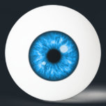 Blue Eye Funny Tischtennisball<br><div class="desc">Eine schöne blaue Augengrafik lässt den Tischtennisball wie ein Augapfel aussehen. Zeigen Sie diese Tischtennisbälle mit einer so detaillierten Iris-Augenkunst, die an Ihrem Tischtennistisch gezeichnet wird, sie würden sicherlich für lange Zeit viel Spaß und interessante Gespräche mit Ihren Freunden und Ihrer Familie wecken! Auch andere Tischtennisspiele wie Bierpong können Spaß...</div>
