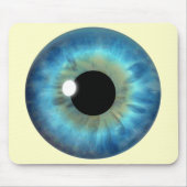 Blue Eye Iris Custom Cool Mousepad Mousemat (Vorne)