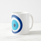 Blue Eye Lucky Charm Kaffeetasse (VorderseiteRechts)