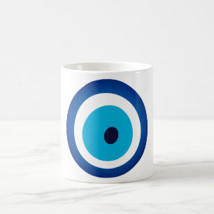 Blue Eye Lucky Charm Kaffeetasse