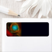 Blue Eye Moderne Abstrakte Kunst Cooles Muster #16 (Insitu)