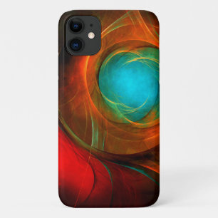 Blue Eye Moderne Abstrakte Kunst Cooles Muster #16 Case-Mate iPhone Hülle