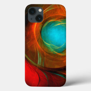 Blue Eye Moderne Abstrakte Kunst Cooles Muster #16 Case-Mate iPhone Hülle