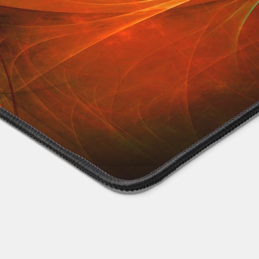 Blue Eye Moderne Abstrakte Kunst Cooles Muster #16 Schreibtischunterlage (Ecke)