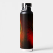 Blue Eye Moderne Abstrakte Kunst Cooles Muster #16 Trinkflasche (Rechts)