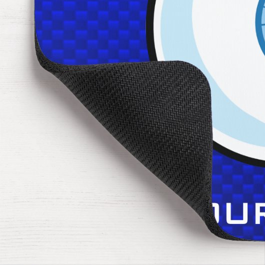 Blue Eyeball Mousepad (Ecke)