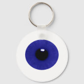 Blue Eyeball Schlüsselanhänger (Vorderseite)
