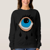 Blue Eyes Black tears Sweatshirt (Vorderseite)