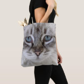 Blue Eyes Cat Tote Bag Tasche (Von Nahem)