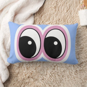 Blue Eyes Design 16x16  Lendenkissen