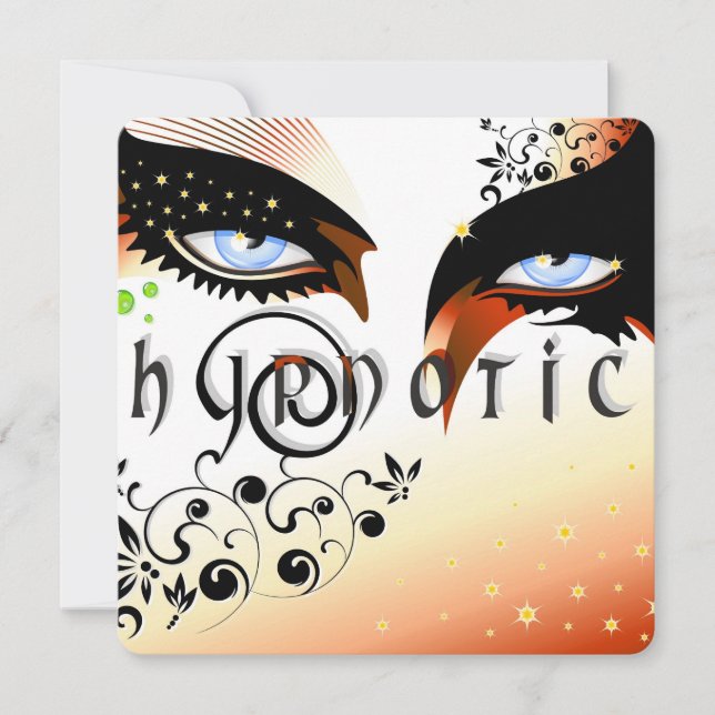 Blue Eyes Fashion Make Up (Vorderseite)