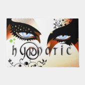 Blue Eyes Fashion Make Up Fußmatte (Vorderseite)