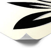 Blue Eyes Fashion Make Up Poster (Ecke)