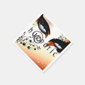Blue Eyes Fashion Make Up Serviette (Ecke)