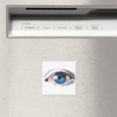 Blue Eyes Hübsch Magnet (In Situ (Geschirrspüler))