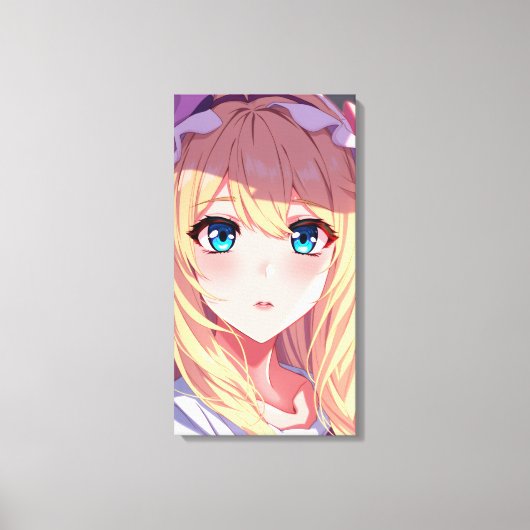 Blue Eyes  Leinwanddruck (Vorderseite)