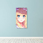 Blue Eyes  Leinwanddruck (Insitu (Holzboden))