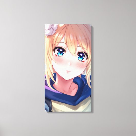 Blue Eyes  Leinwanddruck (Vorderseite)