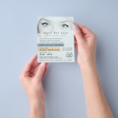 Blue Eyes, Optician, Technical Practitioner Flyer (Gruppe)
