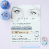 Blue Eyes, Optician, Technical Practitioner Flyer (Einzeln)