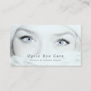 Blue Eyes, Optician, Technical Practitioner Visitenkarte