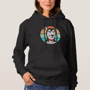 Blue Eyes Siberian Husky Hoodie