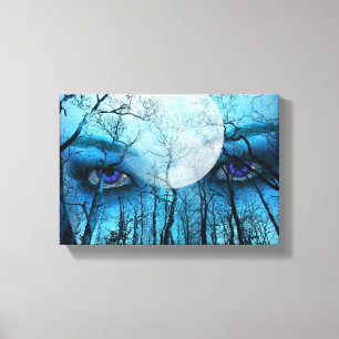 Blue-Eyes   Zazzle_Growshop. Leinwanddruck