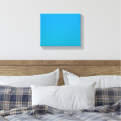 Blue Fade Leinwand Art (Insitu (Schlafzimmer))