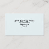 Blue Fade with Stars Customer Loyalty Cards Treuekarte (Rückseite)