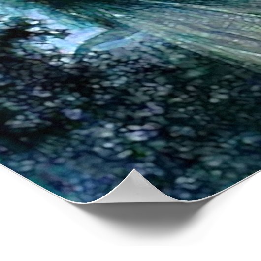 Blue Fairies Poster (Ecke)