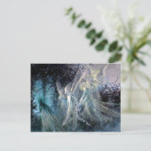 Blue Fairies Postkarte (Stehend Vorderseite)