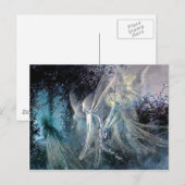 Blue Fairies Postkarte (Vorne/Hinten)
