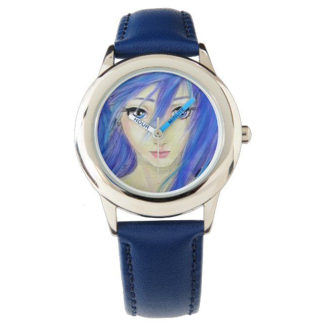 Blue Fairy Armbanduhr (Vorderseite)