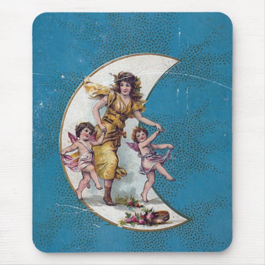 Blue Fairy Book Back Cover Mousepad (Vorne)